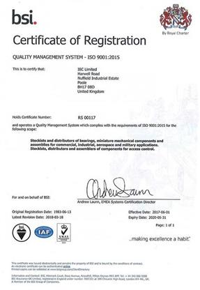 ISO 9001:2015 Certification